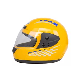 Foto 3 | Foto 3 | Casco Para Motocicleta Con Visor Protector L. Eo Safe Imports Esi-8917 Amarillo