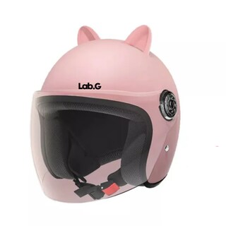 Foto 1 | Foto 1 | Casco De Coche Eléctrico Con Orejas De Conejo Lab.g  Color Rosa