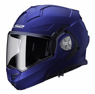 Foto 1 | Foto 1 | Casco Abatible De Moto Ls2 Ff901 Advant X Solid Azul Mate