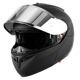 Foto 2 | Foto 2 | Casco Abatible Joe Rocket Rkt 20 Ion Silver Negro + Mica Espejo