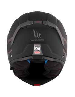 Foto 4 | Foto 4 | Casco Abatible Para Moto Mt Helmets Atom 2 Negro Mate Dot