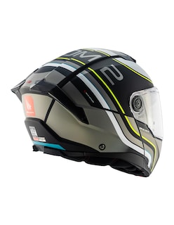 Foto 2 | Foto 2 | Casco Abatible Mt Helmets Atom 2 Xenom B13 Gris Certificado