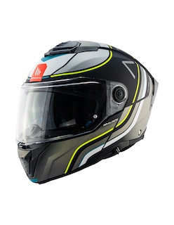 Foto 6 | Foto 6 | Casco Abatible Mt Helmets Atom 2 Xenom B13 Gris Certificado
