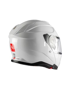 Foto 3 | Foto 3 | Casco Abatible Mt Helmets Exodus Doble Certificación Blanco