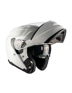 Foto 5 | Foto 5 | Casco Abatible Mt Helmets Exodus Doble Certificación Blanco