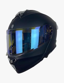 Foto 2 | Foto 2 | Casco Abatible Kov Thunder Plata Visión Nocturna Dot