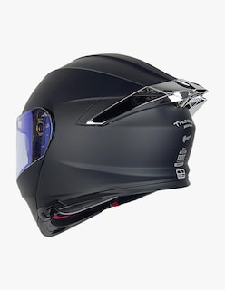 Foto 3 | Foto 3 | Casco Abatible Kov Thunder Plata Visión Nocturna Dot