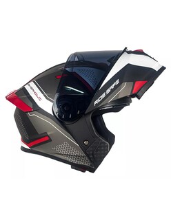 Foto 5 | Foto 5 | Casco Abatible Para Moto Kov Thunder Revenge Rojo/ Negro
