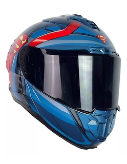 Foto 5 | Foto 5 | Casco Abatible Moto Kov Snow Superman 2.0 Azul Certifica Dot