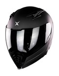 Casco Abatible Para Moto Kov Latin Icon Negro Mate Ece2206