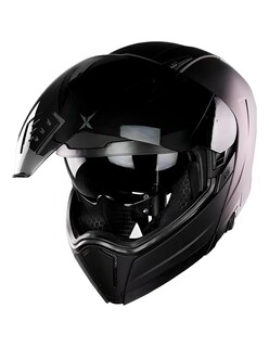 Foto 6 | Foto 6 | Casco Abatible Para Moto Kov Latin Icon Negro Mate Ece2206
