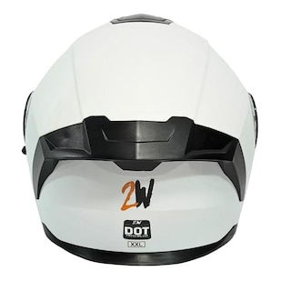 Foto 3 | Foto 3 | Casco Moto Abatible Certificado Dot Blanco Gafas Talla M