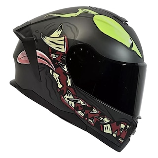 Foto 2 | Foto 2 | Casco Moto Abatible Mate Certificado Monster Talla Xl Gafas
