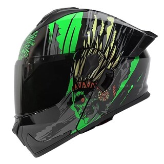 Foto 1 | Foto 1 | Casco Abatible Moto Certificado Dakota Talla Xl Gafas Led