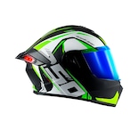 Casco Para Motocicleta Axs Tekken Blanco