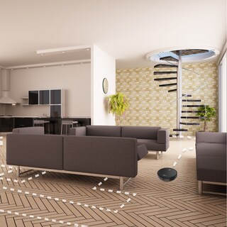 Foto 4 | Foto 4 | Aspiradora Robot Inteligente Koblenz DE R-601 Negra Wifi Inalámbrica