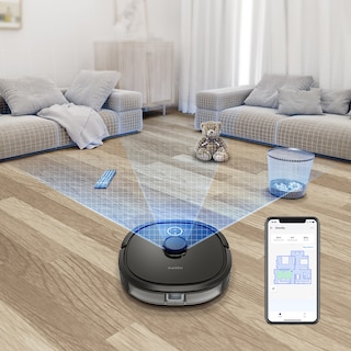 Foto 7 | Foto 7 | Aspiradora Y Trapeadora Robot Eureka Smart Clean Wi-fi Con Navegación Laser