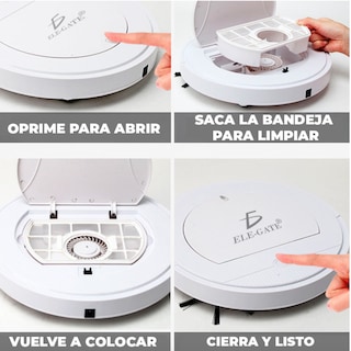 Foto 8 | Foto 8 | Barredora Inteligente Elegate Recargable Blanca