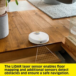 Foto 5 | Foto 5 | Robot Aspirador Kärcher Rcv 3  on Mopa 2500 Pa 120 Min - Venta Internacional