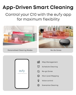 Foto 7 | Foto 7 | Robot Aspirador Eufy C10 con Estación - Venta Internacional