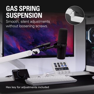 Foto 5 | Foto 5 | Brazo para Micrófono Elgato Wave Mic Arm Pro Blanco- Venta Internacional