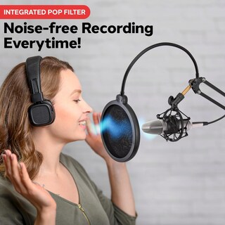 Foto 4 | Foto 4 | Soporte Para Micrófono Pyle, Suelo Ajustable Con Accesorios - Venta Internacional.