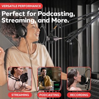 Foto 6 | Foto 6 | Soporte Para Micrófono Pyle, Suelo Ajustable Con Accesorios - Venta Internacional.