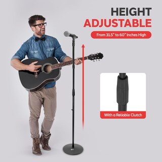 Foto 4 | Foto 4 | Soporte Para Micrófono Pyle M-6, Altura 80-152 Cm, Pmks32 - Venta Internacional.