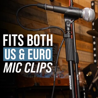 Foto 3 | Foto 3 | Soporte Para Micrófono Shure By Gator, Base Redonda, Altura Estándar - Venta Internacional.