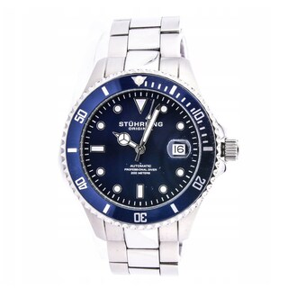 Foto 1 | Foto 1 | Reloj Stührling Mx Aquadiver Regatta 792 42mm color Azul/Plateado para Hombre