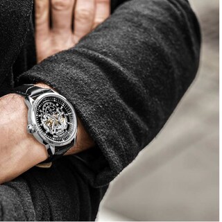Foto 3 | Foto 3 | Reloj Stührling Mx Legacy Praga 3133 44mm color Negro para Hombre
