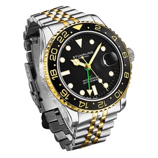 Foto 3 | Foto 3 | Reloj Stührling Mx Cuarzo Aquadiver Meridian 3968 42mm Multicolor