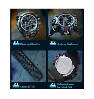 Foto 3 | Foto 3 | Reloj para Hombres Digital Negro