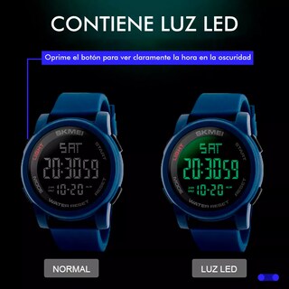 Foto 2 | Foto 2 | Reloj Eo Safe Imports Esi-12592 Azul para Hombre