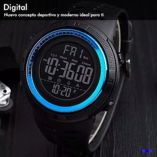 Foto 2 | Foto 2 | Reloj Hombre Deportivo Digital Resistente Al Agua Eo Safe Imports Esi-12966 Multicolor