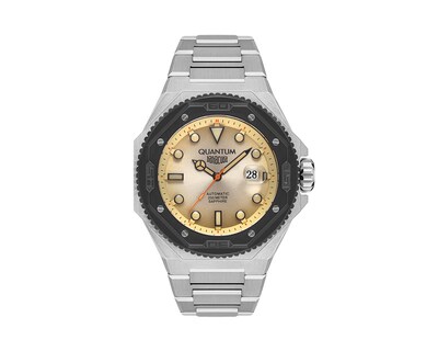 Foto 1 | Foto 1 | Reloj Quantum Hombre Extensible Acero Plateado Bar1090.340