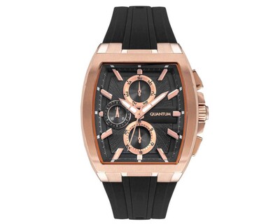 Foto 1 | Foto 1 | Reloj Quantum Hombre Correa Silicón Negro Hng997.451