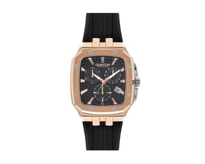 Foto 1 | Foto 1 | Reloj Quantum Hombre Correa Silicón Negro Hng1033.451