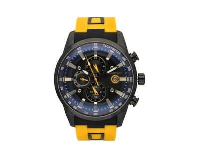 Foto 2 | Foto 2 | Reloj Quantum Hombre Correa Silicón Amarillo Adg678.634
