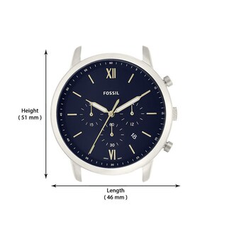 Foto 6 | Foto 6 | Reloj de Pulso Fossil Neutra Chrono Plateado para Caballero