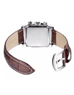 Foto 4 | Foto 4 | Reloj Megir Para Hombre Cuadrado Metalico