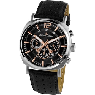 Foto 1 | Foto 1 | Reloj Jacques Lemans 1-1645j Lugano Cronógrafo-negro