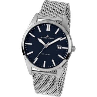 Foto 1 | Foto 1 | Reloj Jacques Lemans 1-2002m Serie 200 Mesh-band-acero