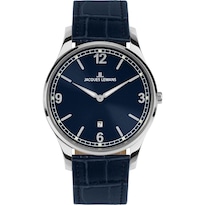 Reloj Jacques Lemans 1-2128c London Fechador A Las 6 En Punto-azul