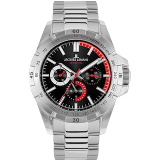 Foto 1 | Foto 1 | Reloj Jacques Lemans 42-11e Men's Plateado