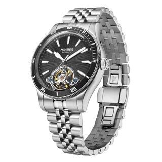 Foto 2 | Foto 2 | Reloj Minber Plateado para Hombre