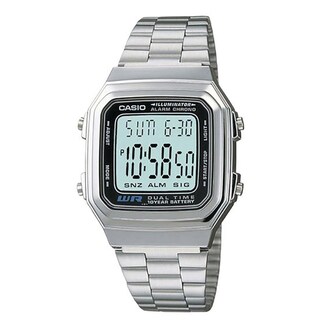 Foto 1 | Foto 1 | Reloj Casio A178wa-1acf Retro Pila De 10 Años De Duración Acero