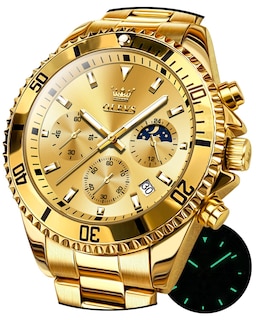 Foto 7 | Foto 7 | Reloj OLEVS de Acero Inoxidable Moon Phase para Hombre - Venta Internacional
