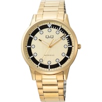 Reloj Q&q Q50b-007py Men´s Dorado