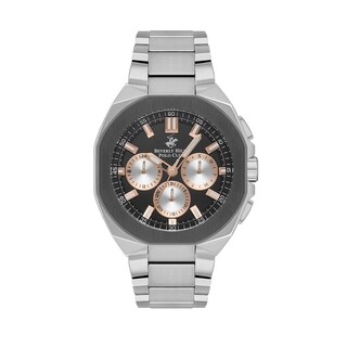 Foto 1 | Foto 1 | Reloj Beverly Hills Polo Club Mens Casual Acero para Hombre